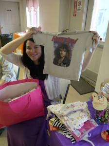 This Bon Jovi shirt has been passed through so many children in the Serafini clan, it's unbelievable it's still in one piece.