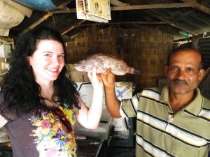 Swapan's grilled fish - AMAZING.