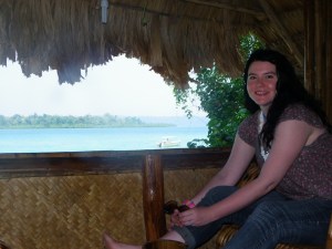 Sitting in front of our second-story view