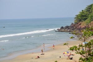 View from the cliff.