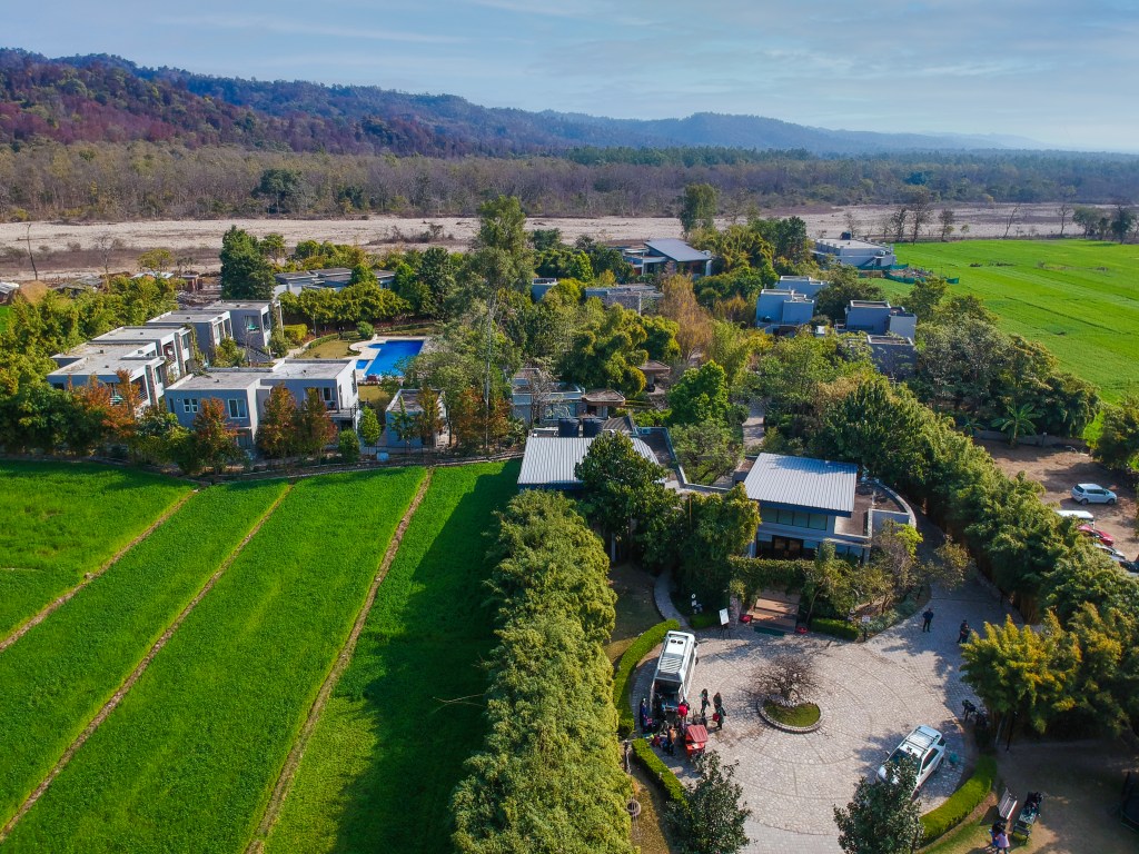 Overhead view of The Golden Tusk